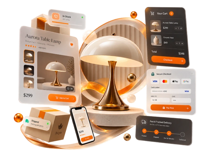 Experiencia de e-commerce de People E-Commerce
